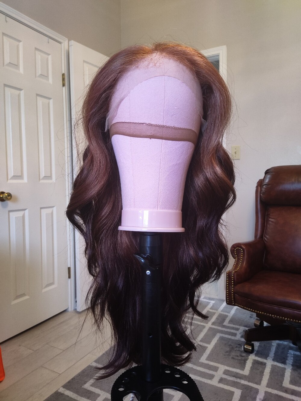 Outre Perfect Hairline Jaanay Ombre Glueless Synthetic Wig Free Parting Wavy